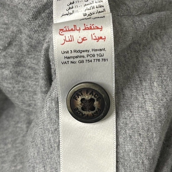 Fat Face Men’s Size XXL Tall Ryton Overshirt Shacket Heavy Outdoor Navy Plaid - Picture 8 of 11